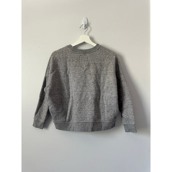 Madewell Gray Pullover Sweatshirt size XXS - Picture 3 of 9